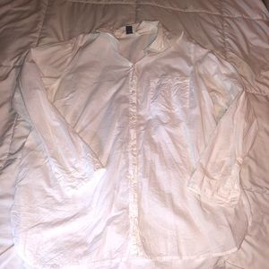 Old navy white tunic button up